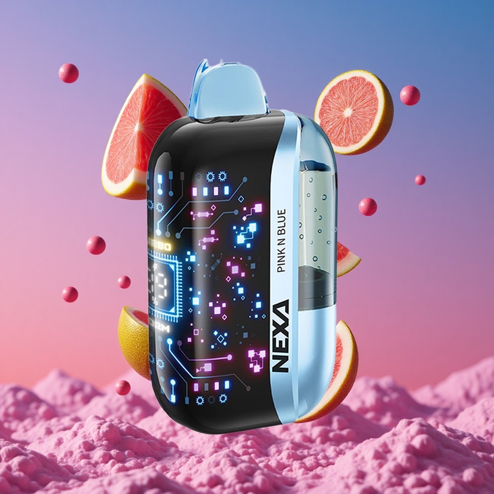 NEXA Ultra 50K Descartável Vape 20ml e 800mah Pink e Blue