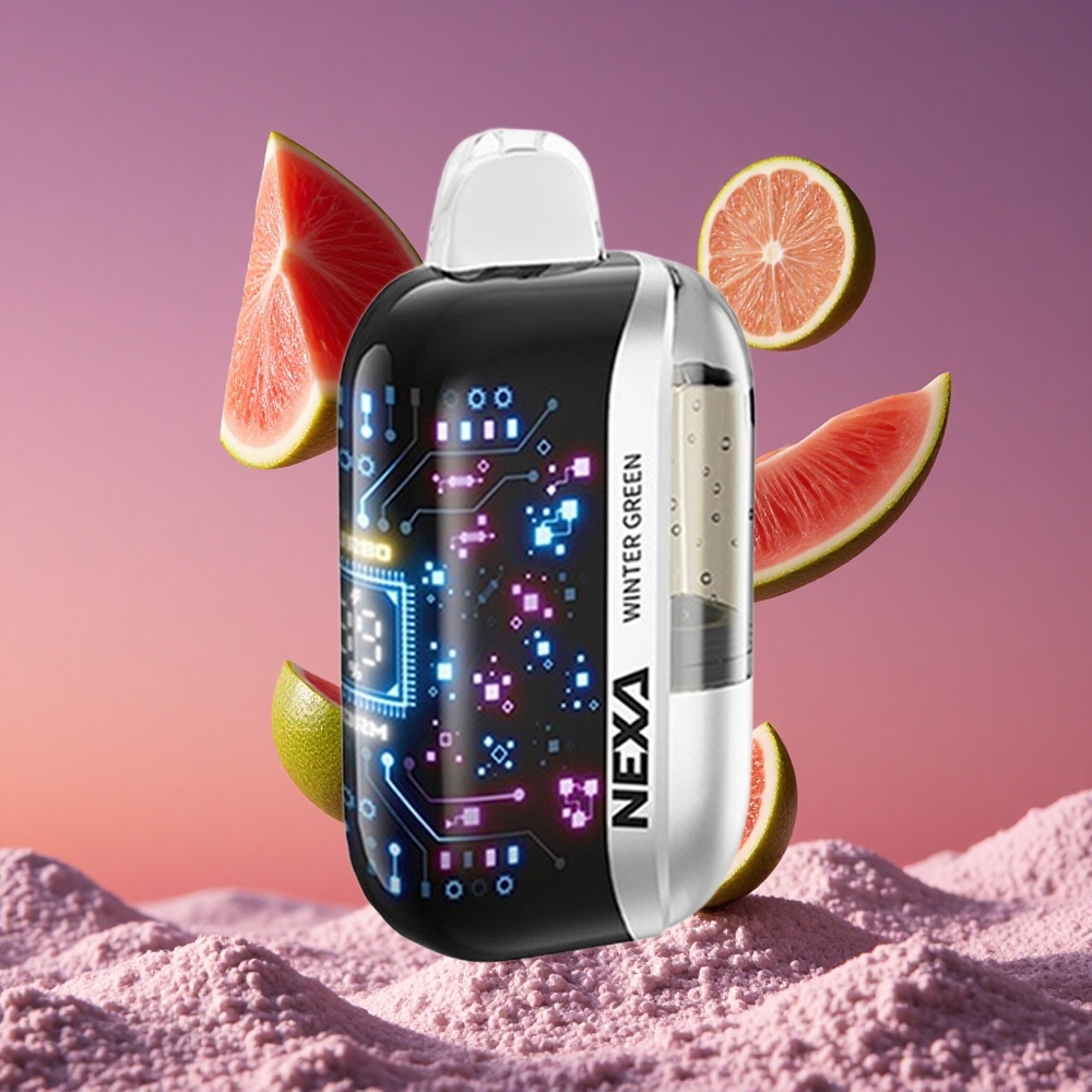 NEXA Ultra 50K Descartável Vape Verde Inverno com 20ml Pré-preenchido e 50000 Puffs