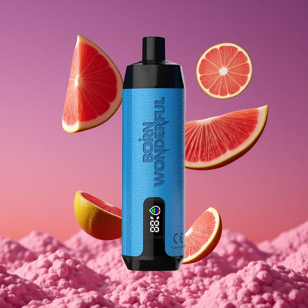 RandM Fumot Shisha 10000 Puffs Vape Descartável com Indicador LED e Sabor Cush Man