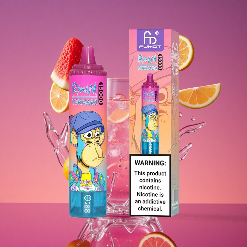 RandM Fumot Tornado 15000 Puffs 25ml LCD e Limonada