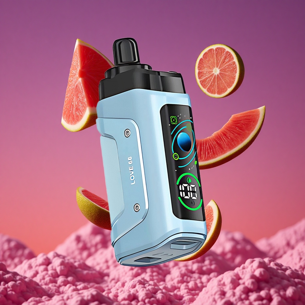 Razz Bar 45000 Puffs Descartável Vape Amor 66 com Bobina Mesh 1.0 Ohm e Bateria 650 mAh