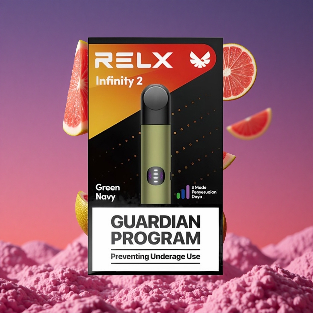 RELX Infinity 2 Dispositivo Vape Verde-marinho com 1,9 ml e 650 Puffs