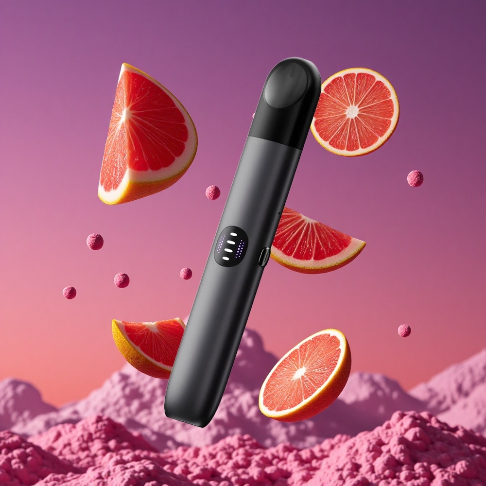 RELX Infinity 2 Dispositivo de Vapor com 600-650 Puffs e Design Metálico Darkasteroid