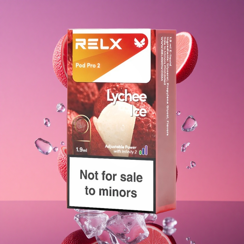 RELX Pod Pro 2 0% Nicotina 600 Puffs Lichia Gelo