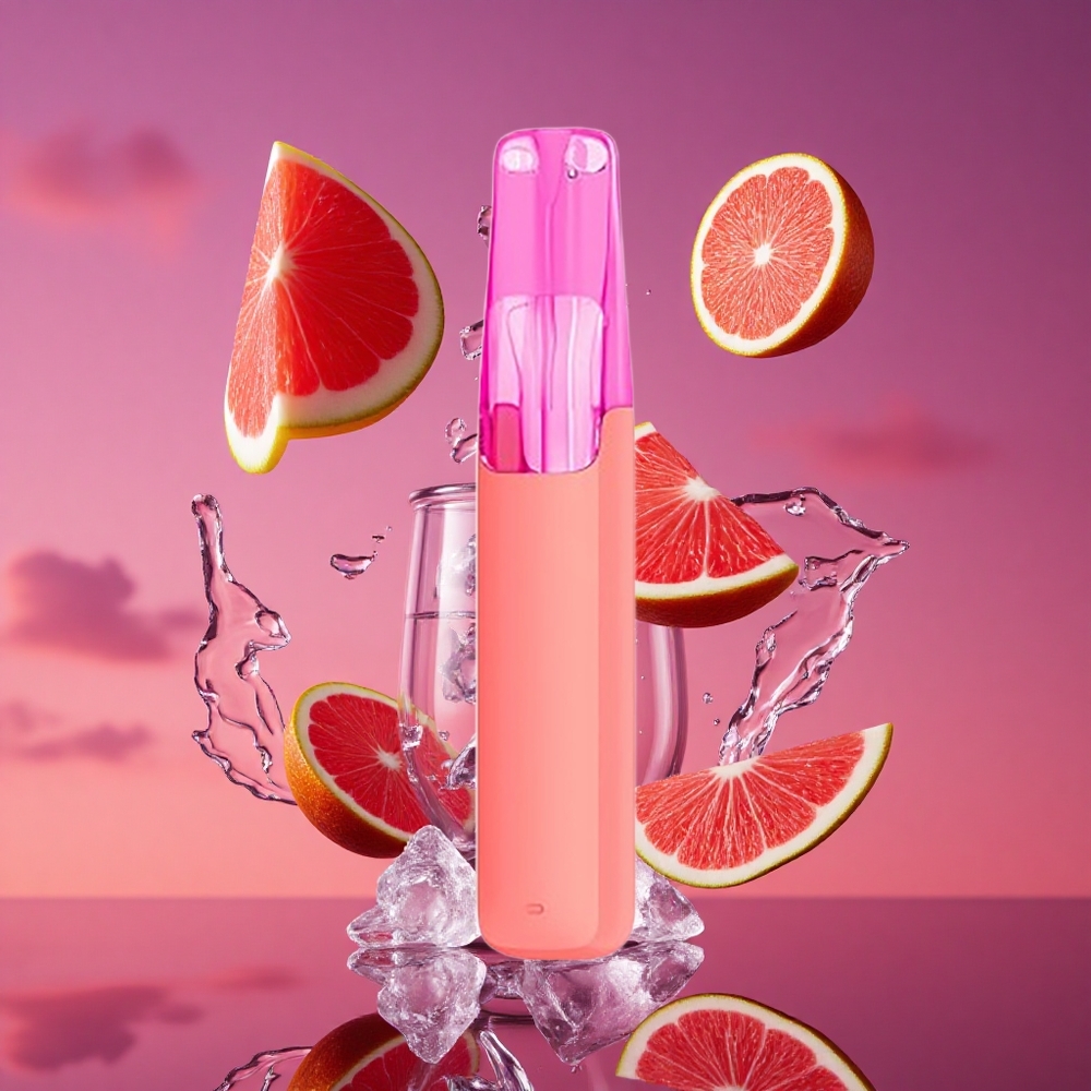 Snowplus Dash 4000 Puffs Dispositivo Descartável com Atomizador Cerâmico e 7,5 ml de Líquido Hibisco Chá Gelado