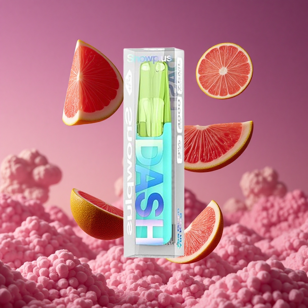 Snowplus Dash 4000 Puffs Dispositivo Descartável com Atomizador de Cerâmica Chá Guan Yin Rei