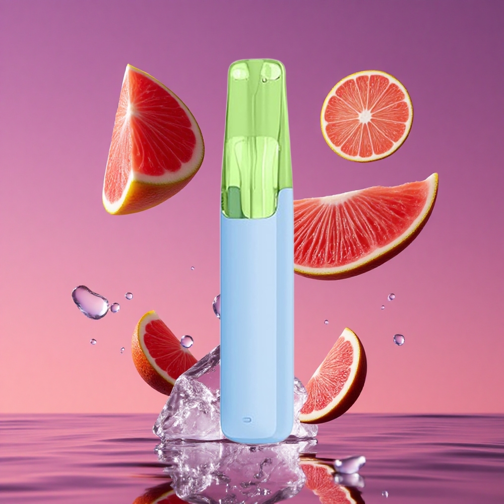 Snowplus Dash 4000 Puffs Dispositivo Descartável com Atomizador de Cerâmica e 7,5 ml de Líquido Ludou Gelo