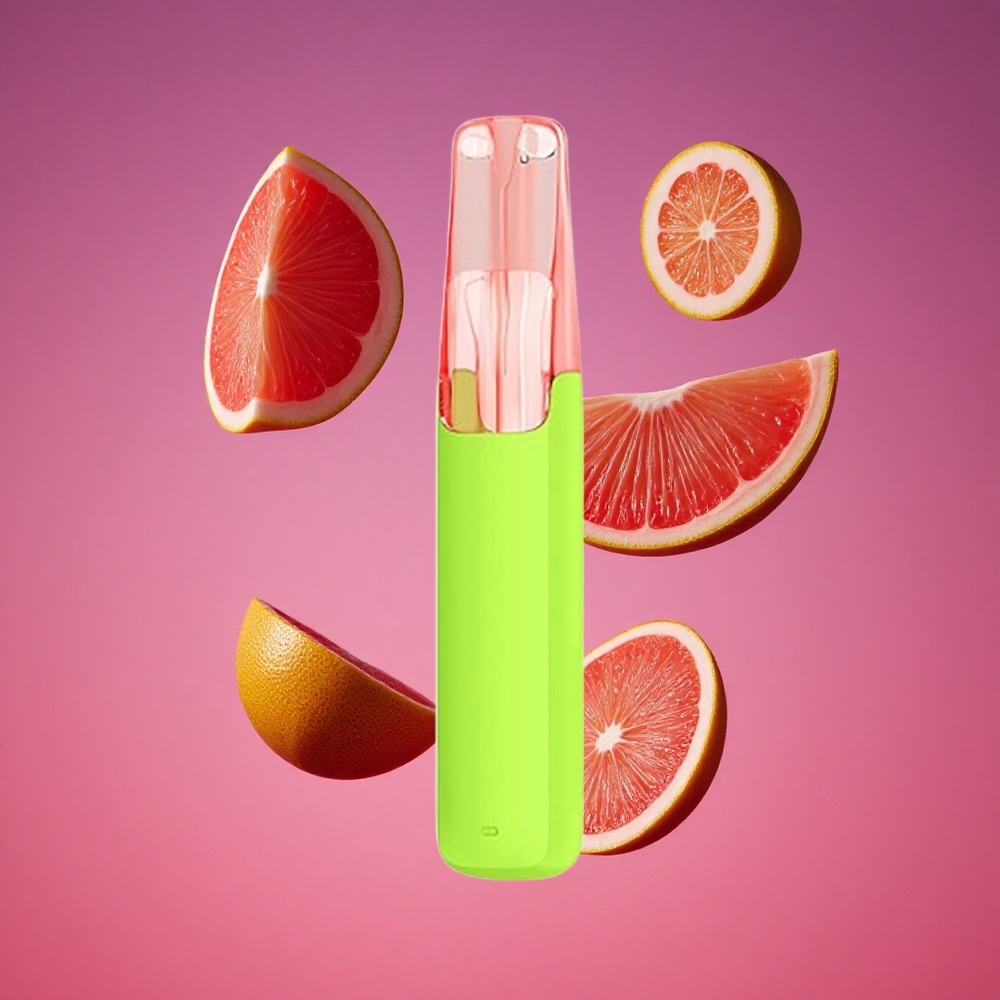Snowplus Dash 4000 Puffs Dispositivo Descartável com Atomizador de Cerâmica e 7,5 ml de Líquido – Maracujá Toranja
