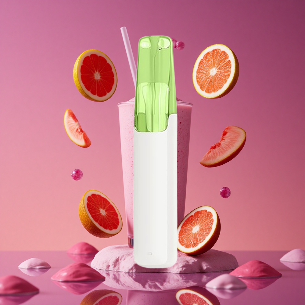 Snowplus Dash 4000 Puffs Dispositivo Descartável com Atomizador de Cerâmica e 7,5 ml de Líquido - Smoothie de Matcha