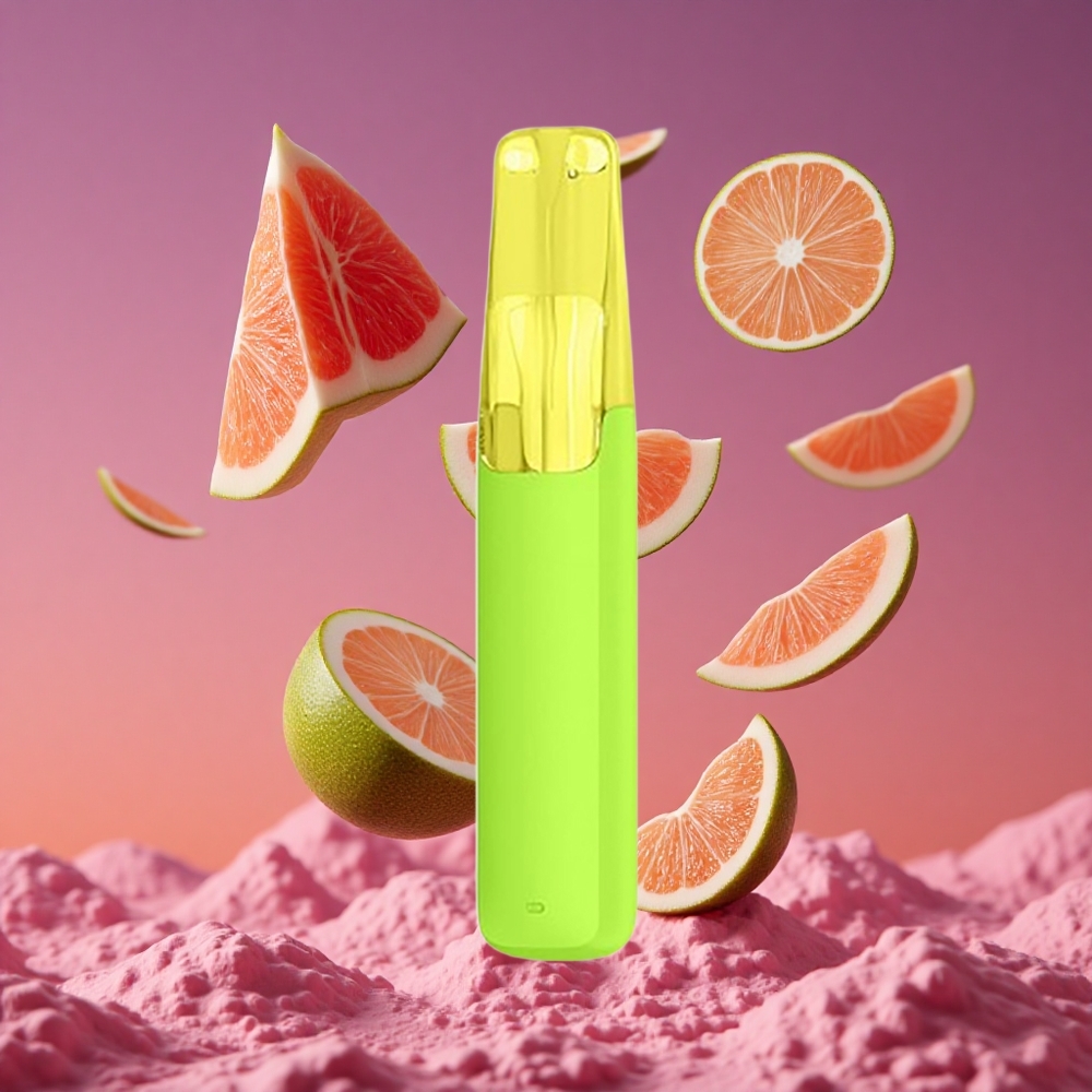 Snowplus Dash 4000 Puffs Dispositivo Descartável com Atomizador de Cerâmica e Bateria de 530 mAh Verde Fresco