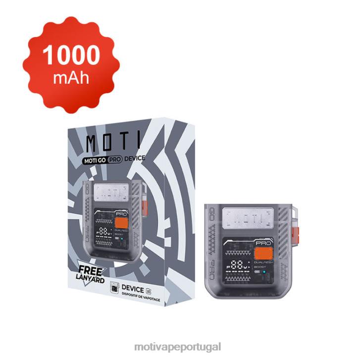 MOTI Go Pro kit de dispositivos 1000mah - sistema de pod descartável 1 unidade 6JZ6Z119 MOTI vape amazon