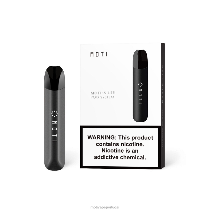 MOTI S Lite dispositivo premium cavaleiro negro 6JZ6Z111 MOTI vape portugal