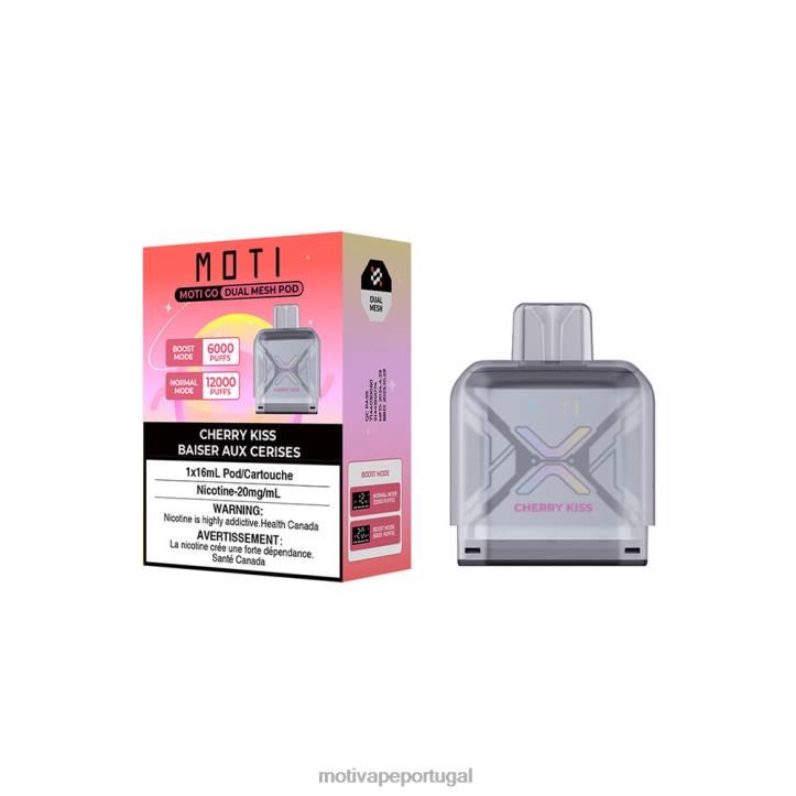 MOTI Go Pro cápsula descartável beijo de cereja 6JZ6Z96 MOTI vape near me