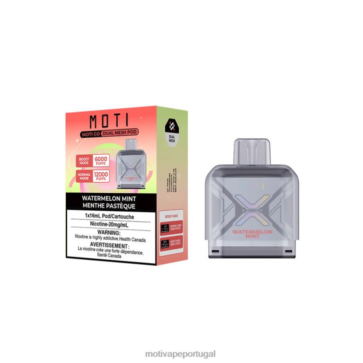 MOTI Go Pro cápsula descartável melancia hortelã 6JZ6Z89 MOTI vape amazon
