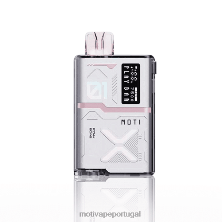 MOTI Play Bar 7.500 vaporizadores descartáveis ​​(5%, 7.500 baforadas) bomba rosa 6JZ6Z58 MOTI vape for sale