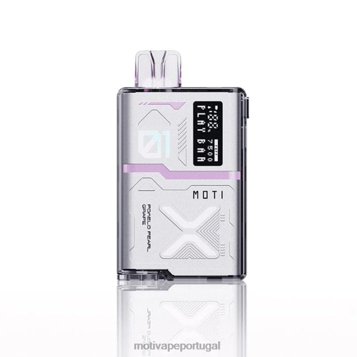 MOTI Play Bar 7.500 vaporizadores descartáveis ​​(5%, 7.500 baforadas) maçã azeda, pêssego 6JZ6Z56 MOTI vape near me