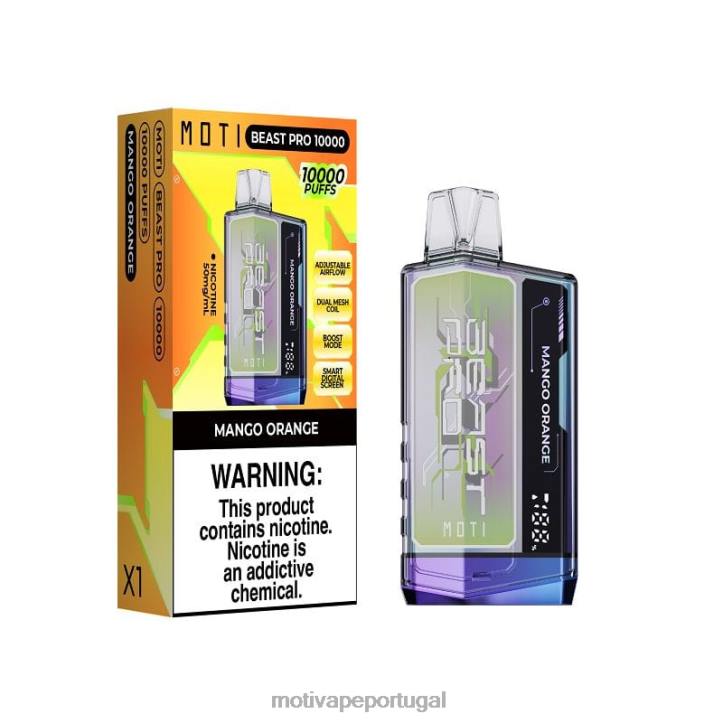MOTI Beast Pro vape descartável (5%, 10.000 baforadas) goma de mirtilo e pêssego 6JZ6Z39 MOTI vape amazon