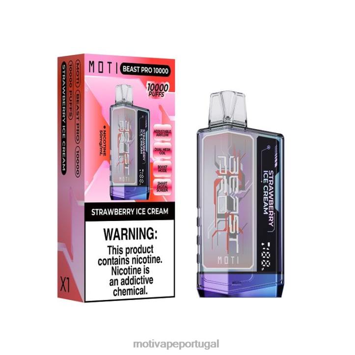 MOTI Beast Pro vape descartável (5%, 10.000 baforadas) goma de mirtilo e pêssego 6JZ6Z39 MOTI vape amazon