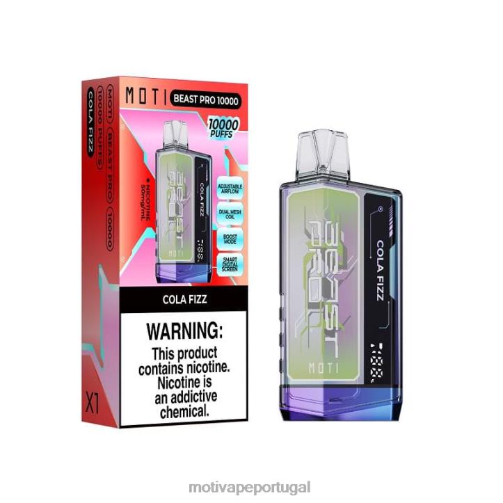 MOTI Beast Pro vape descartável (5%, 10.000 baforadas) goma de mirtilo e pêssego 6JZ6Z39 MOTI vape amazon