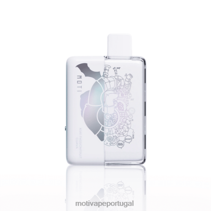 MOTI Duo 9.000 vape descartáveis ​​(5%, 9.000 baforadas) kiwi maracujá goiaba 6JZ6Z73 MOTI vape price