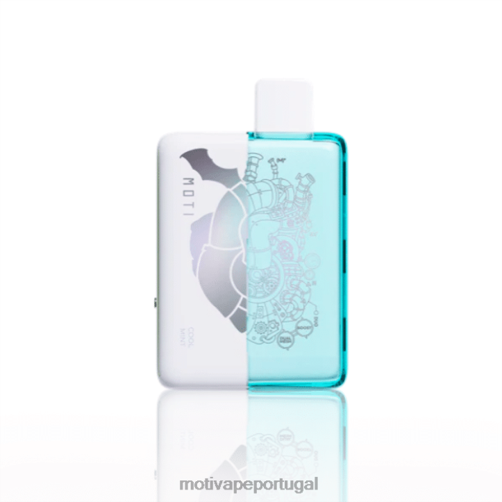 MOTI Duo 9.000 vape descartáveis ​​(5%, 9.000 baforadas) menta refrescante 6JZ6Z63 MOTI vape price