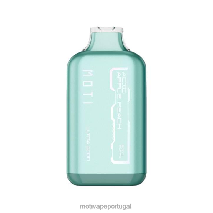 MOTI Ultra vaporizador descartável (5%, 6.000 baforadas) kiwi maracujá goiaba 6JZ6Z34 MOTI vape pods portugal