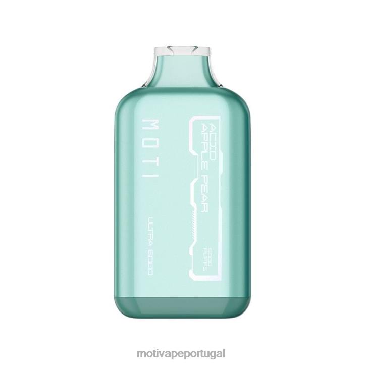 MOTI Ultra vaporizador descartável (5%, 6.000 baforadas) kiwi maracujá goiaba 6JZ6Z34 MOTI vape pods portugal